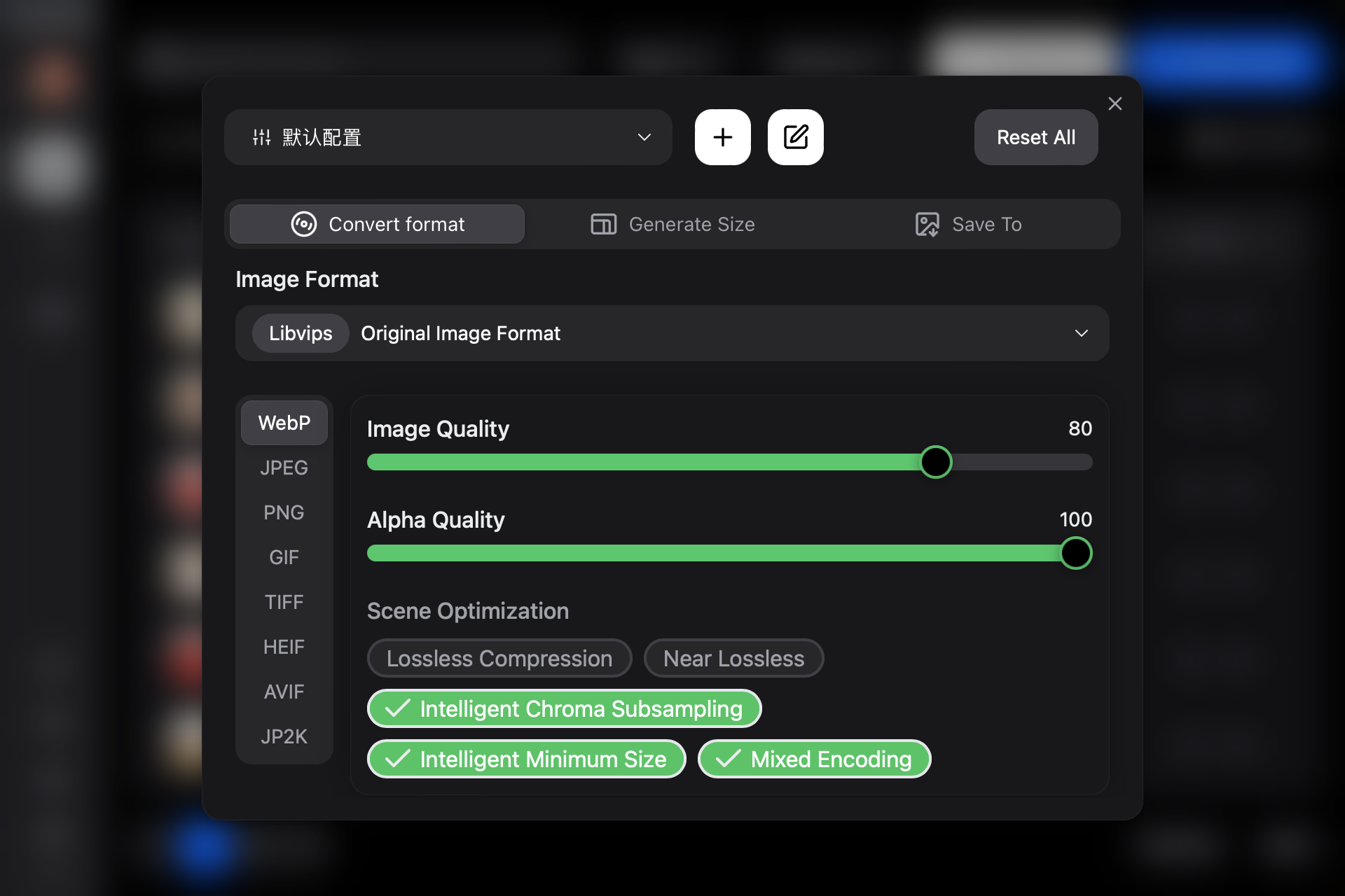 Card example background